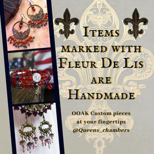 ⚜️Handcrafted Jewelry OOAK Sold Here!⚜️